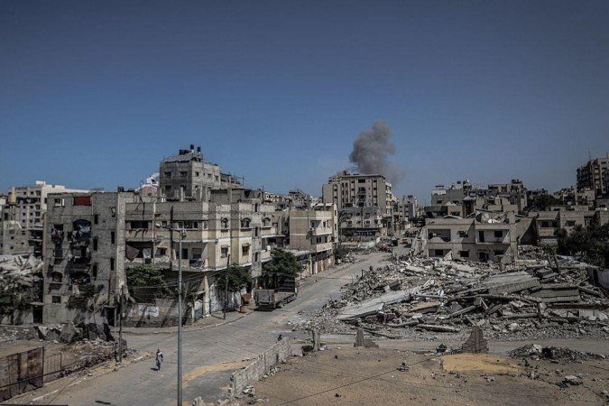 O primeiro-ministro Keir Starmer recebe o presidente da Autoridade Palestina, Mahmoud Abbas - (crédito: Getty Images) O primeiro-ministro Keir Starmer recebe o presidente da Autoridade Palestina, Mahmoud Abbas - (crédito: Getty Images)