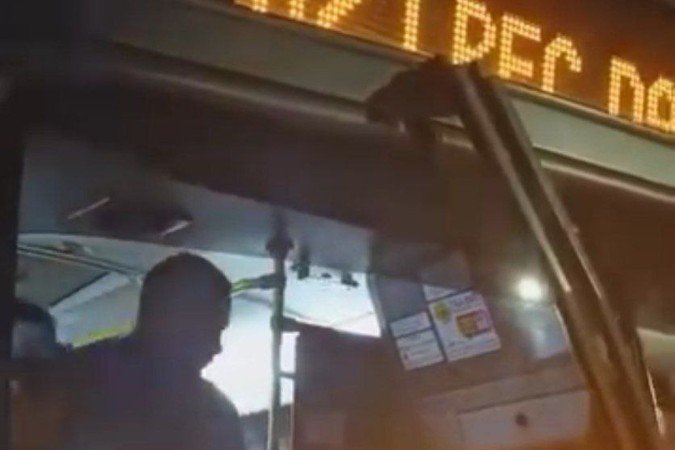 Vídeo mostra o momento da agressão contra o torcedor do Vasco -  (crédito: Material cedido ao Correio)