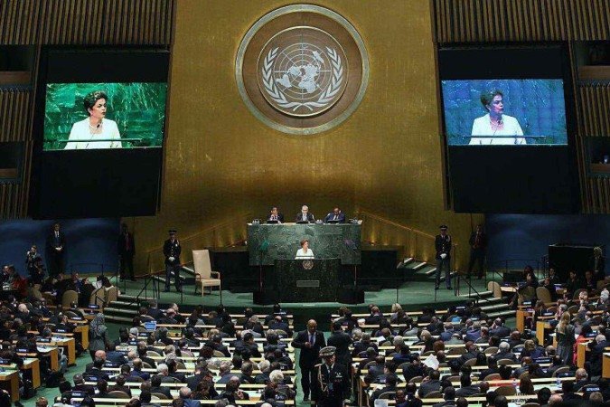 Por que o Brasil sempre abre a Assembleia Geral da ONU -  (crédito: Stephani Spindel/EPA-EFE/REX/Shutterstock)