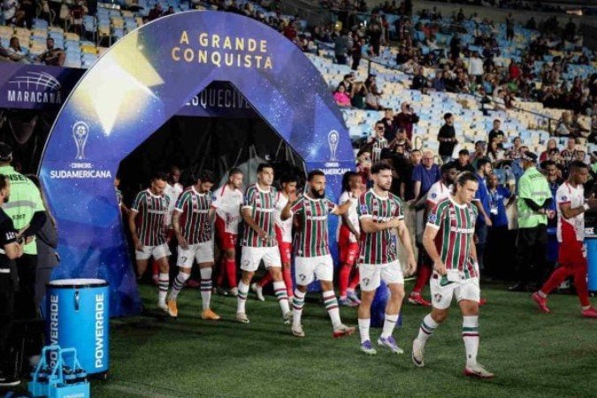 Fluminense enfrenta o Lanús nesta terça pelas quartas de final da Sul-American -  (crédito: Foto: Marcelo Gonçalves/Fluminense )