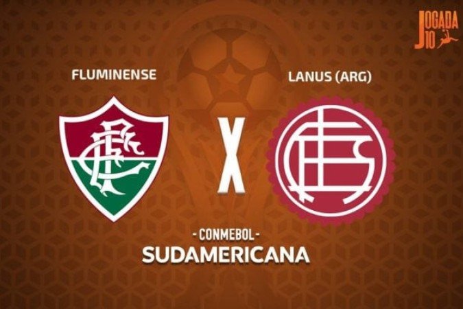 Fluminense x Lanús: onde assistir, escalações e arbitragem - (crédito: Arte: Jogada10) Fluminense x Lanús: onde assistir, escalações e arbitragem - (crédito: Arte: Jogada10)