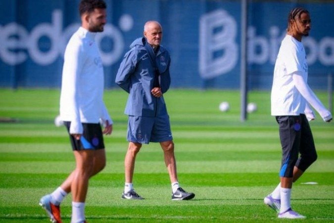 Luis Enrique está entre os indicados na premiação da Bola de Ouro -  (crédito: Foto: Reprodução/X)