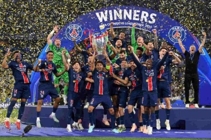 PSG, campeão da Champions, é o time masculino do ano para a France Football - (crédito: Foto: Justin Setterfield/Getty Images) PSG, campeão da Champions, é o time masculino do ano para a France Football - (crédito: Foto: Justin Setterfield/Getty Images)
