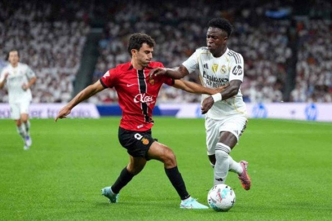 Vini Jr fica em 16º na Bola de Ouro; veja mais nomes - (crédito: Foto: Angel Martinez/Getty Images) Vini Jr fica em 16º na Bola de Ouro; veja mais nomes - (crédito: Foto: Angel Martinez/Getty Images)