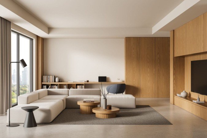 O conceito nature chic une o luxo e a natureza (Imagem: ImageFlow | Shutterstock) - (crédito: EdiCase) O conceito nature chic une o luxo e a natureza (Imagem: ImageFlow | Shutterstock) - (crédito: EdiCase)