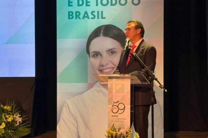 Na celebração dos 59 anos do FGTS, Marinho também criticou a contratação abusiva de pessoas como MEI -  (crédito: Khalil Santos/CB/D.A Press)