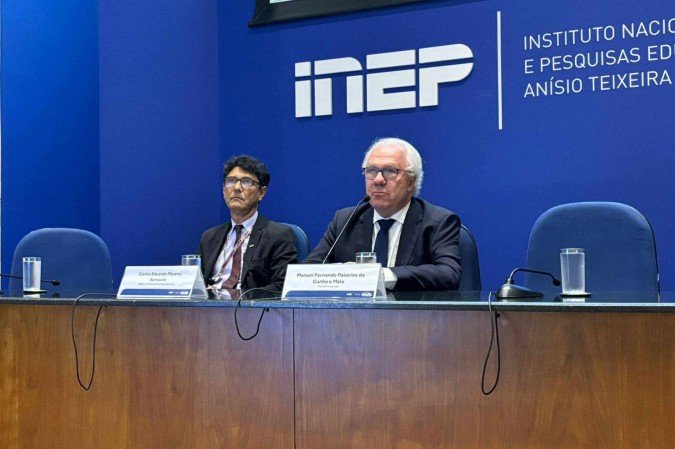 Divulgação do censo de educação superior 2024 -  (crédito: Divulgação/Ascom/Inep)