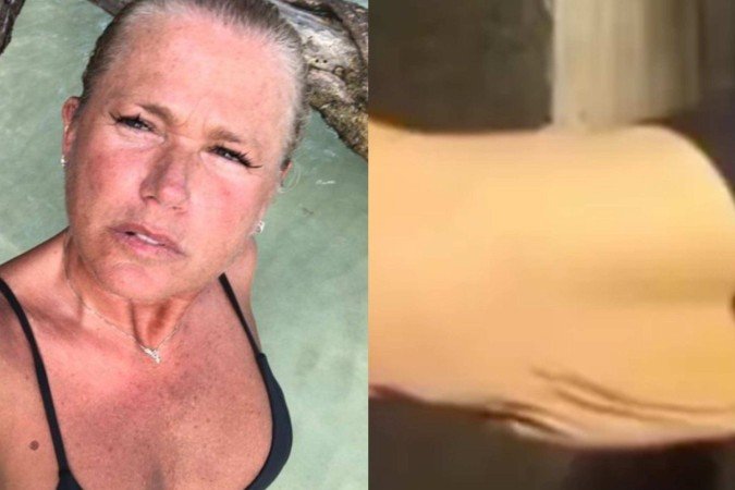 Xuxa reage após ataques por causa de braço flácido - (crédito: Reprodução/Instagram) Xuxa reage após ataques por causa de braço flácido - (crédito: Reprodução/Instagram)