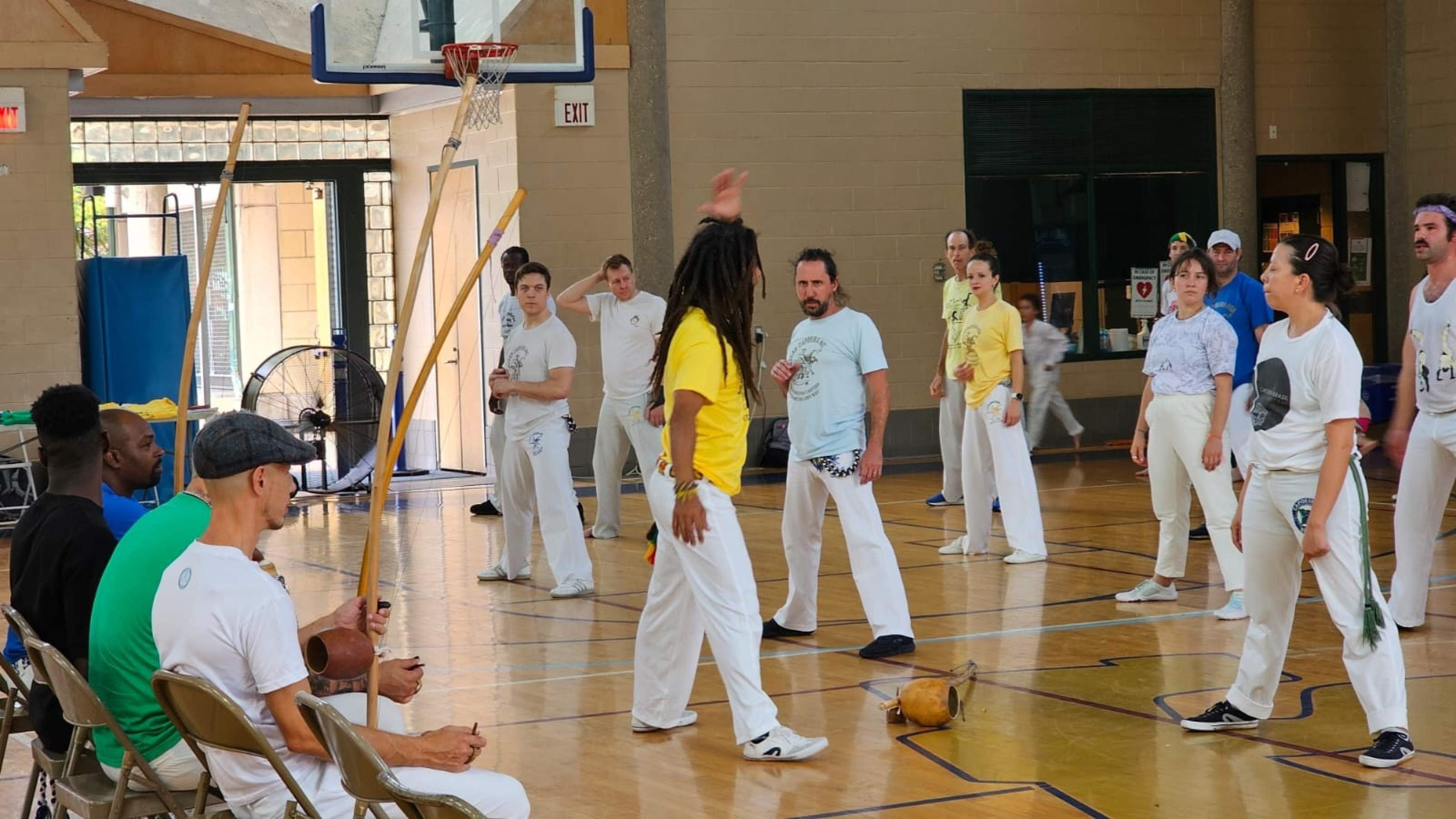 Grupo de capoeira de Ceilândia representa o DF nos EUA