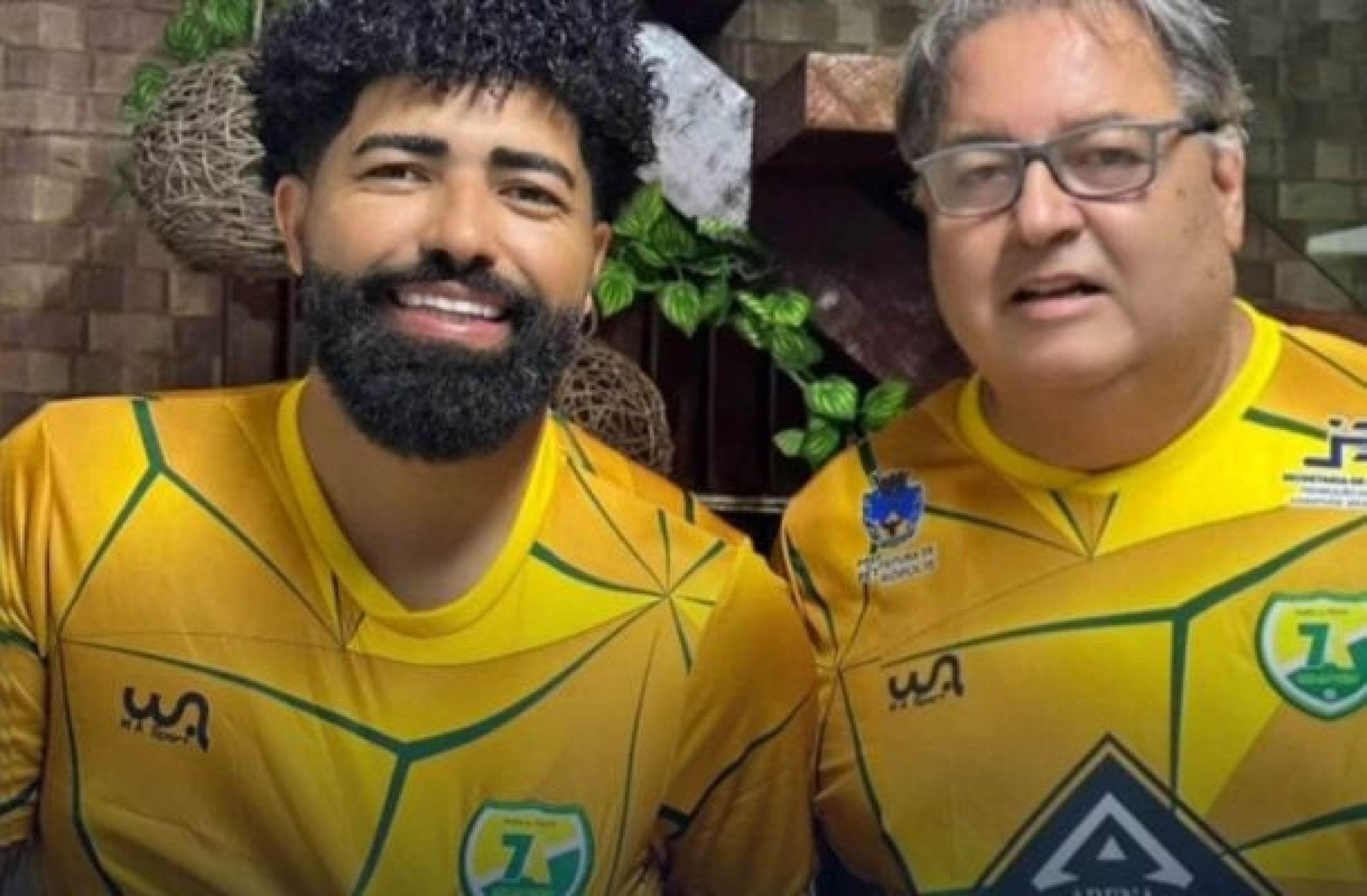 Sósia do Gabigol terá nova chance de atuar profissionalmente no futebol -  (crédito: Foto: Divulgação / CIG 7 de Abril)