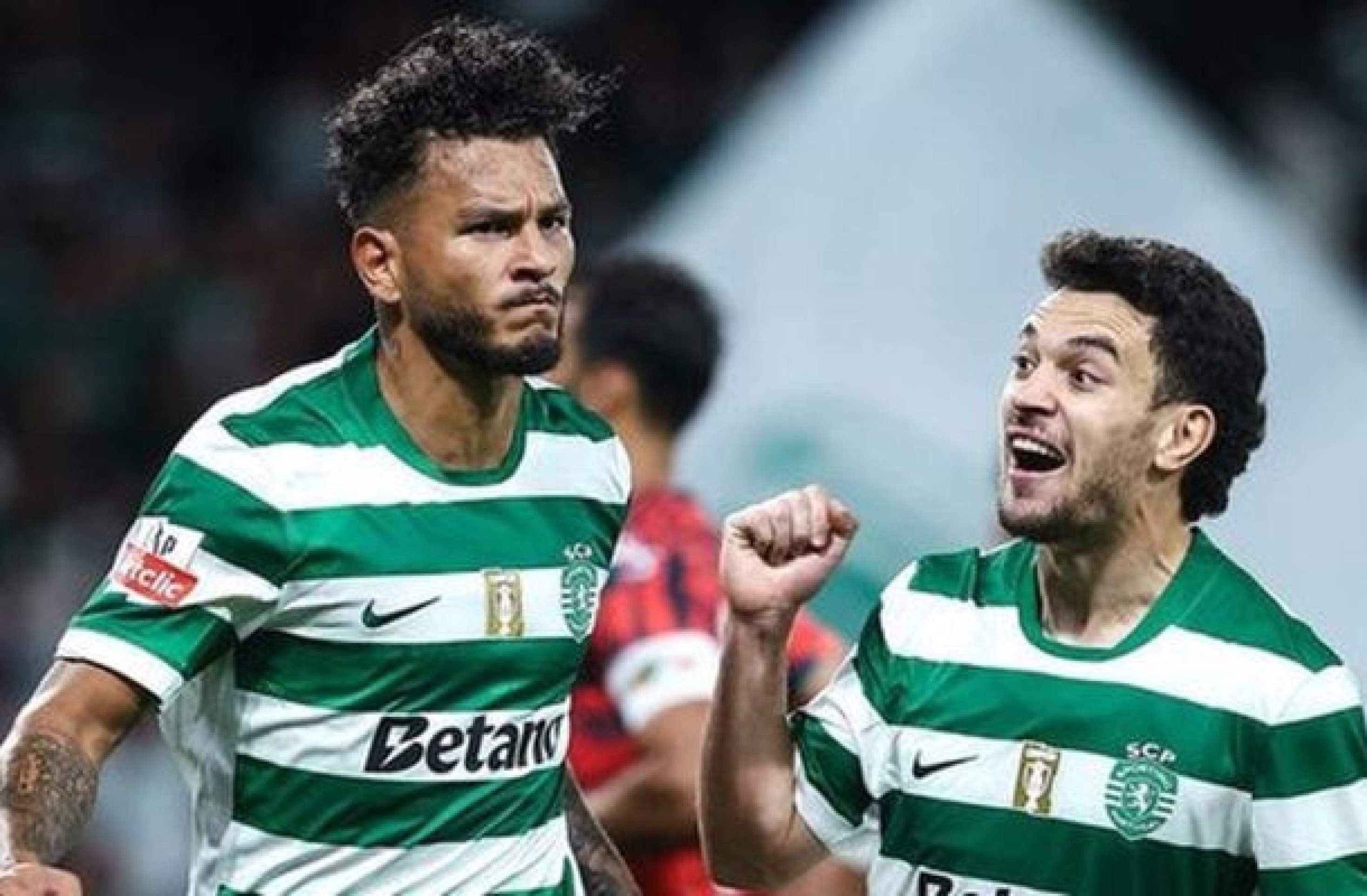 Português: Sporting vence Moreirense e segue na cola do líder Porto