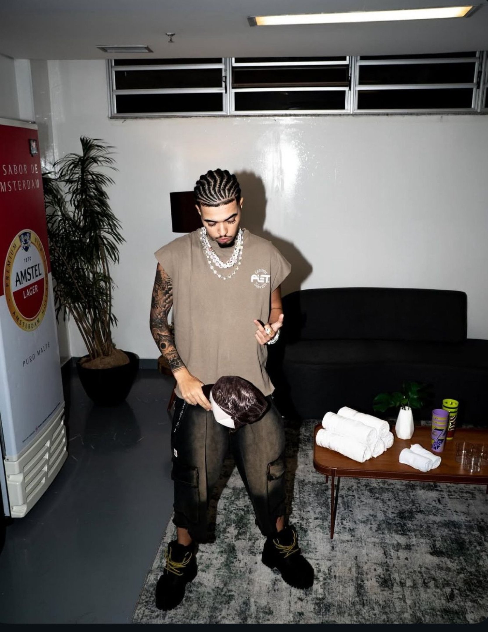 Os jorts fazem muito sucesso entre os artistas de rap 