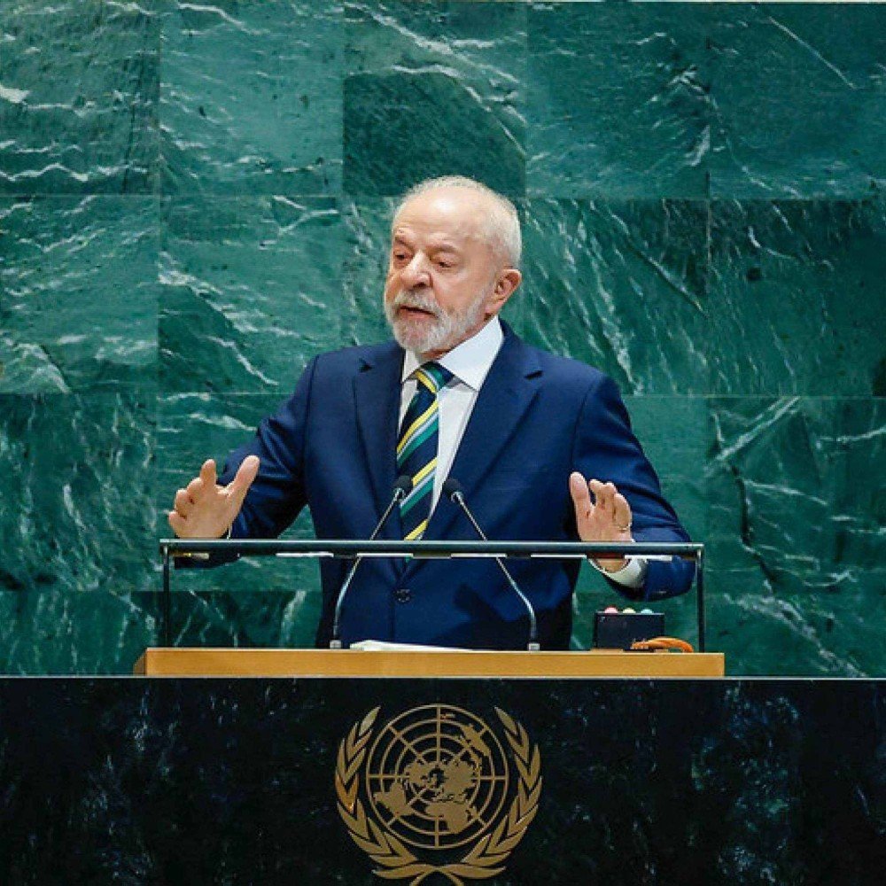 "O Brasil não cabe no quintal de ninguém", diz Lula na ONU