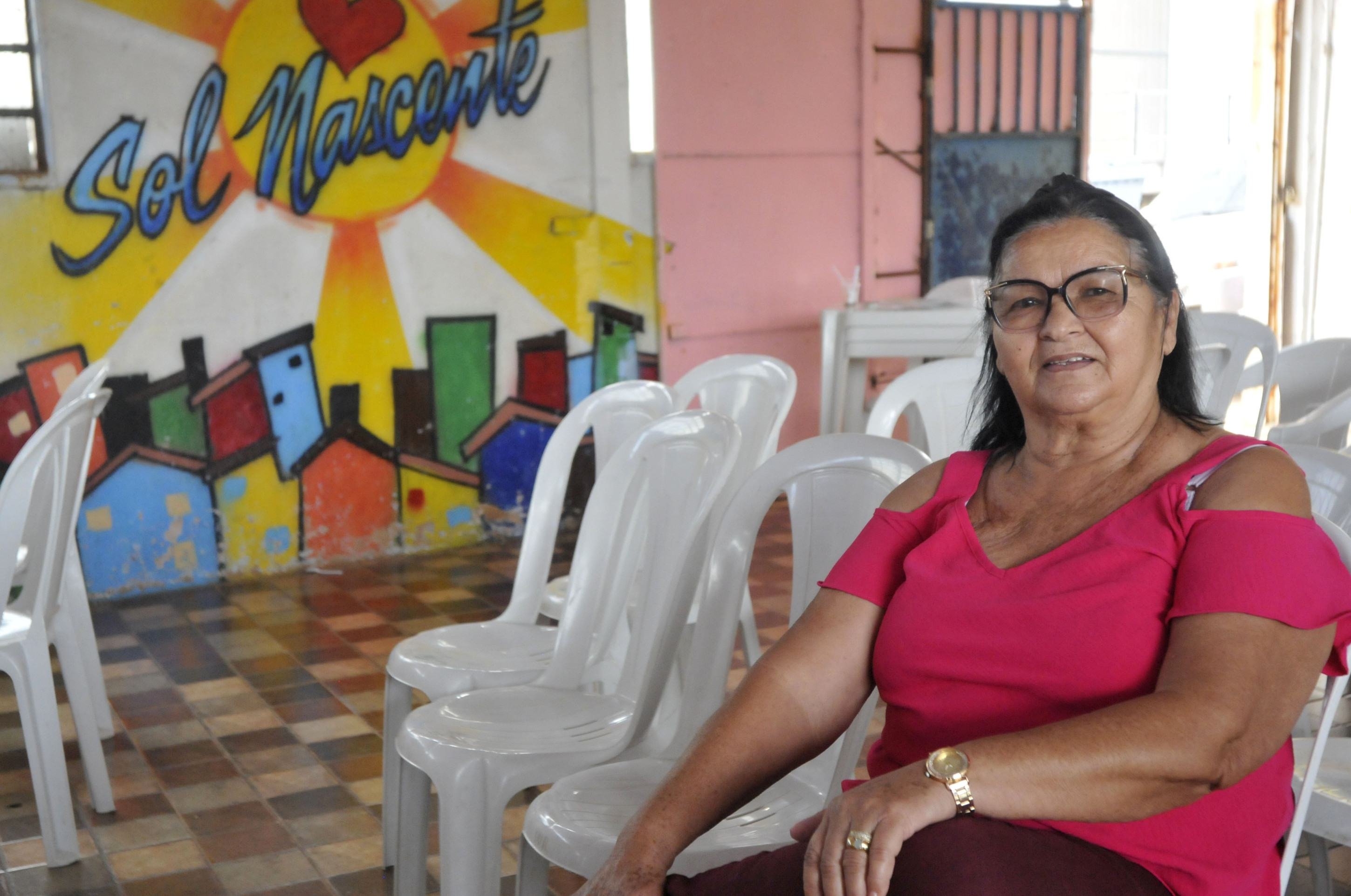 Maria do Socorro foi uma das primeiras a aderir ao seguro apresentado no Sol Nascente