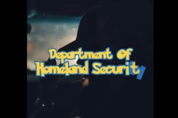 Departamento de Segurança dos EUA em propaganda -  (crédito: reprodução/Twitter/X/@DHSgov)