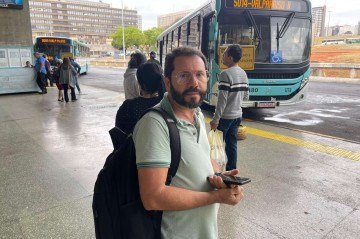 Ezequias Vieira, morador de Valparaíso -  (crédito: Davi Cruz/CB/DA Press)