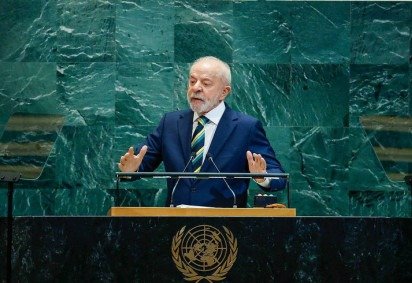 Lula na ONU
       -  (crédito: Ricardo Stuckert/PR)