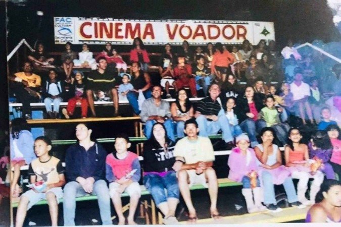 Cinema Voador leva cultura e entretenimento às ruas do DF desde os anos 1990 -  (crédito: Divulgação/Bra.zil Arte cultura)