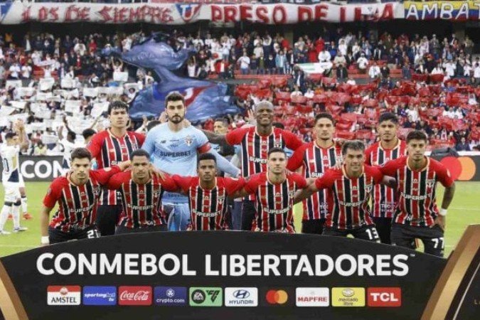 São Paulo se apega em retrospecto para reverter placar contra a LDU  -  (crédito:  Foto: Rubens Chiri e Paulo Pinto/Saopaulofc)