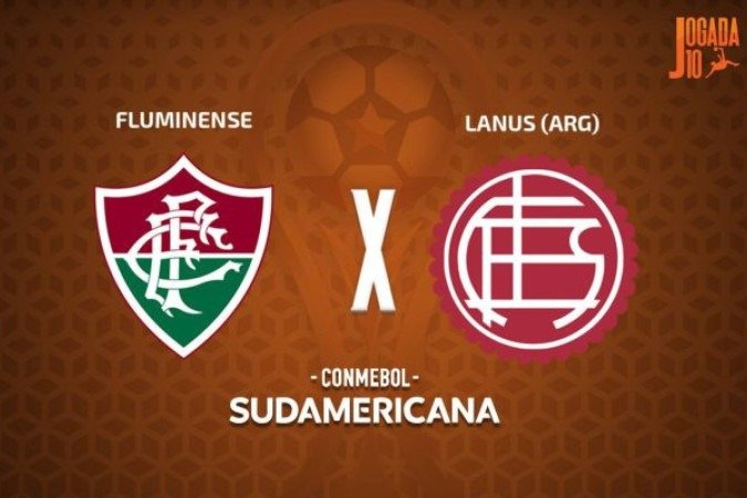 Fluminense recebe o Lanús em um Maracanã com casa cheia  -  (crédito: Foto: Arte/Jogada 10)