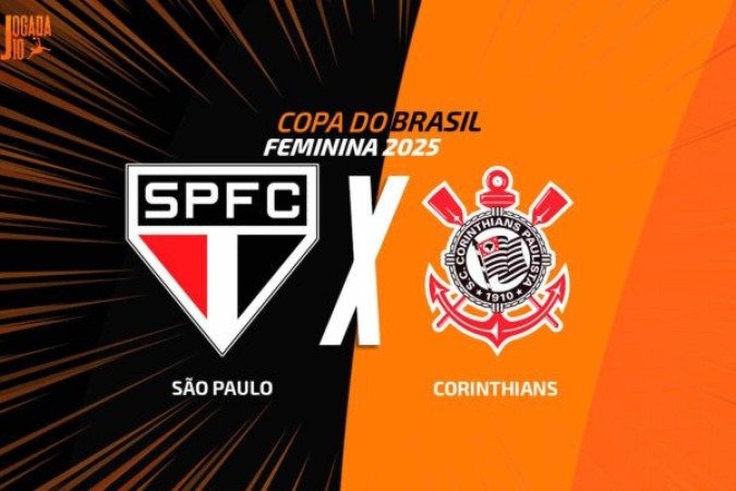 São Paulo e Corinthians decidem uma vaga na semifinal da Copa do Brasil Feminina - (crédito: Foto: Arte/Jogada10) São Paulo e Corinthians decidem uma vaga na semifinal da Copa do Brasil Feminina - (crédito: Foto: Arte/Jogada10)