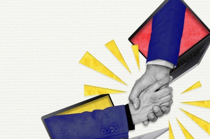 A transmissão teve o intuito de integrar o novo marco regulatório da Educação a Distância (EAD) -  (crédito: Reprodução)