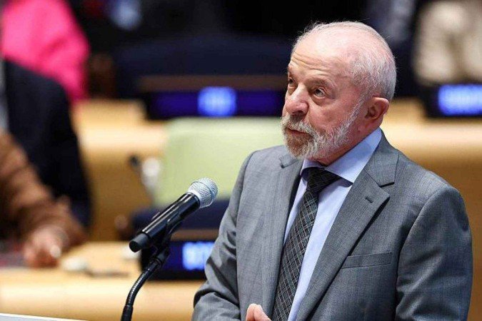 Lula abriu a Assembleia Geral da ONU com crítica à guerra em Gaza, às tarifas de Trump e ao enfraquecimento das Nações Unidas - (crédito: REUTERS/Mike Segar) Lula abriu a Assembleia Geral da ONU com crítica à guerra em Gaza, às tarifas de Trump e ao enfraquecimento das Nações Unidas - (crédito: REUTERS/Mike Segar)