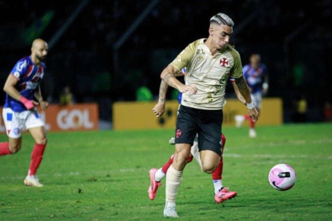 Puma fala sobre renovação e se diz feliz pela torcida do Vasco - (crédito: Foto: Matheus Lima/Vasco) Puma fala sobre renovação e se diz feliz pela torcida do Vasco - (crédito: Foto: Matheus Lima/Vasco)