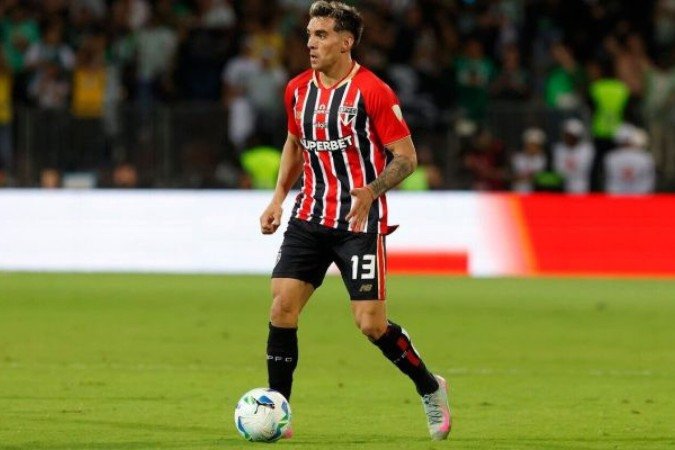 Enzo Díaz aposta no Morumbis para São Paulo virar placar contra a LDU - (crédito: Foto: Rubens Chiri / São Paulo) Enzo Díaz aposta no Morumbis para São Paulo virar placar contra a LDU - (crédito: Foto: Rubens Chiri / São Paulo)