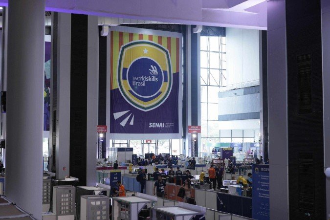 Evento reúne diversos cursos técnicos em 4 dias de evento. -  (crédito:  Wallace Martins)