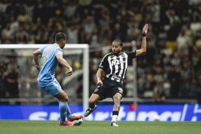 ALEXSANDER - Sentiu uma lesão aos 11 minutos e não conseguiu seguIr em campo, sendo substituído por Bernard SEM NOTA.Foto: Pedro Souza/Atlético