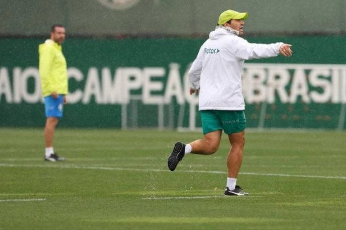 Palmeiras tenta ampliar marca e evitar virada que só ocorreu duas vezes com Abel - (crédito: Foto: Cesar Greco/Palmeiras) Palmeiras tenta ampliar marca e evitar virada que só ocorreu duas vezes com Abel - (crédito: Foto: Cesar Greco/Palmeiras)