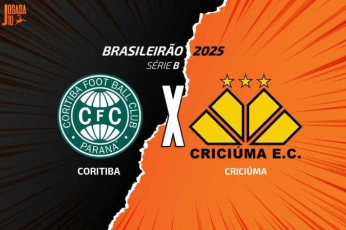 Coritiba e Criciúma se enfrentam pela 28ª rodada da Série B - (crédito: Foto: Arte/Jogada10) Coritiba e Criciúma se enfrentam pela 28ª rodada da Série B - (crédito: Foto: Arte/Jogada10)