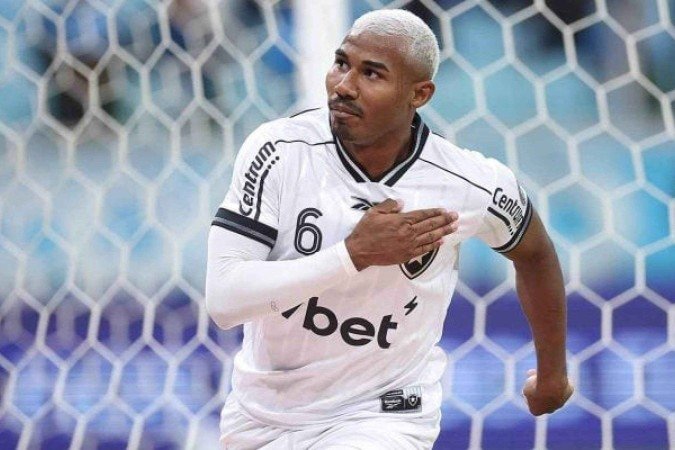 Cuiabano marcou o gol do Botafogo no empate com o Grêmio - (crédito: Foto: Vitor Silva/Botafogo) Cuiabano marcou o gol do Botafogo no empate com o Grêmio - (crédito: Foto: Vitor Silva/Botafogo)