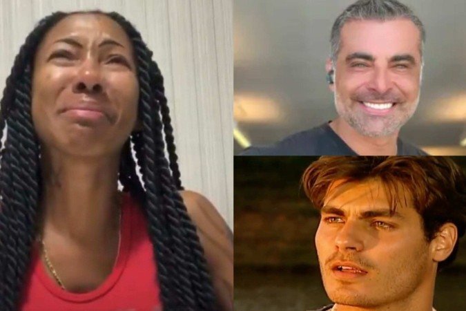 Inês Brasil comete gafe ao confundir JP com Thiago Lacerda e lamentar morte -  (crédito: Instagram/Globo)