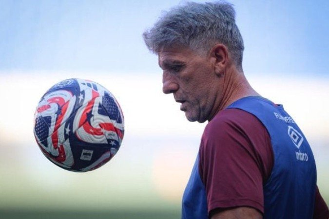 Renato pediu demissão após a eliminação na Sul-Americana -  (crédito: - Marcelo Gonçalves/FFC)