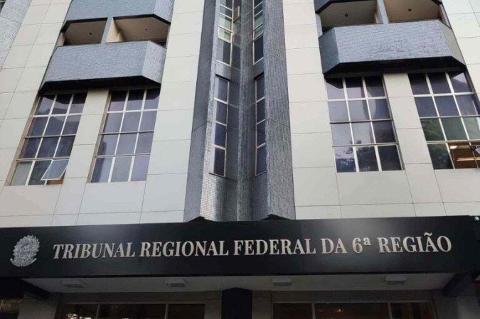 A decisão é do Tribunal Regional Federal da 6ª Região, em Minas Gerais; na foto, a fachada do tribunal -  (crédito: Divulgação/TRF6)
