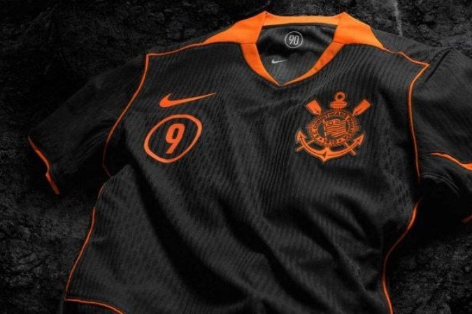 Corinthians lança oficialmente novo uniforme - (crédito: Foto: Divulgação/Nike) Corinthians lança oficialmente novo uniforme - (crédito: Foto: Divulgação/Nike)