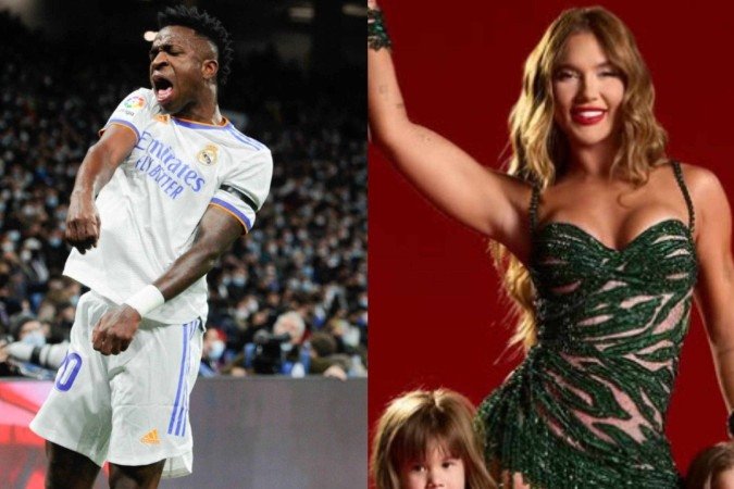 Vini Jr. celebra gol sambando e público aponta 'homenagem' à Virginia -  (crédito: Real Madrid/Instagram)