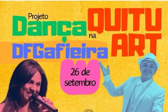 Quituart inaugura Projeto Dança com show da banda DF Gafieira e participação de Celia Rabelo -  (crédito: Quituart/Divulgação)