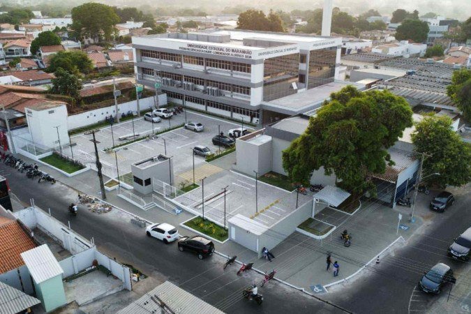 Novo prédio de Ciências da Saúde Comentador Alderico Silva -  (crédito: Divulgação/ Secom Gov MA)