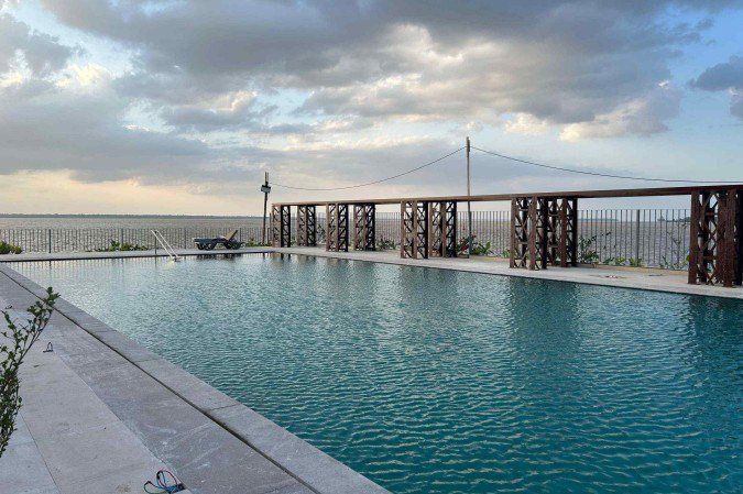 Área de lazer do Vila Galé Collection Amazônia