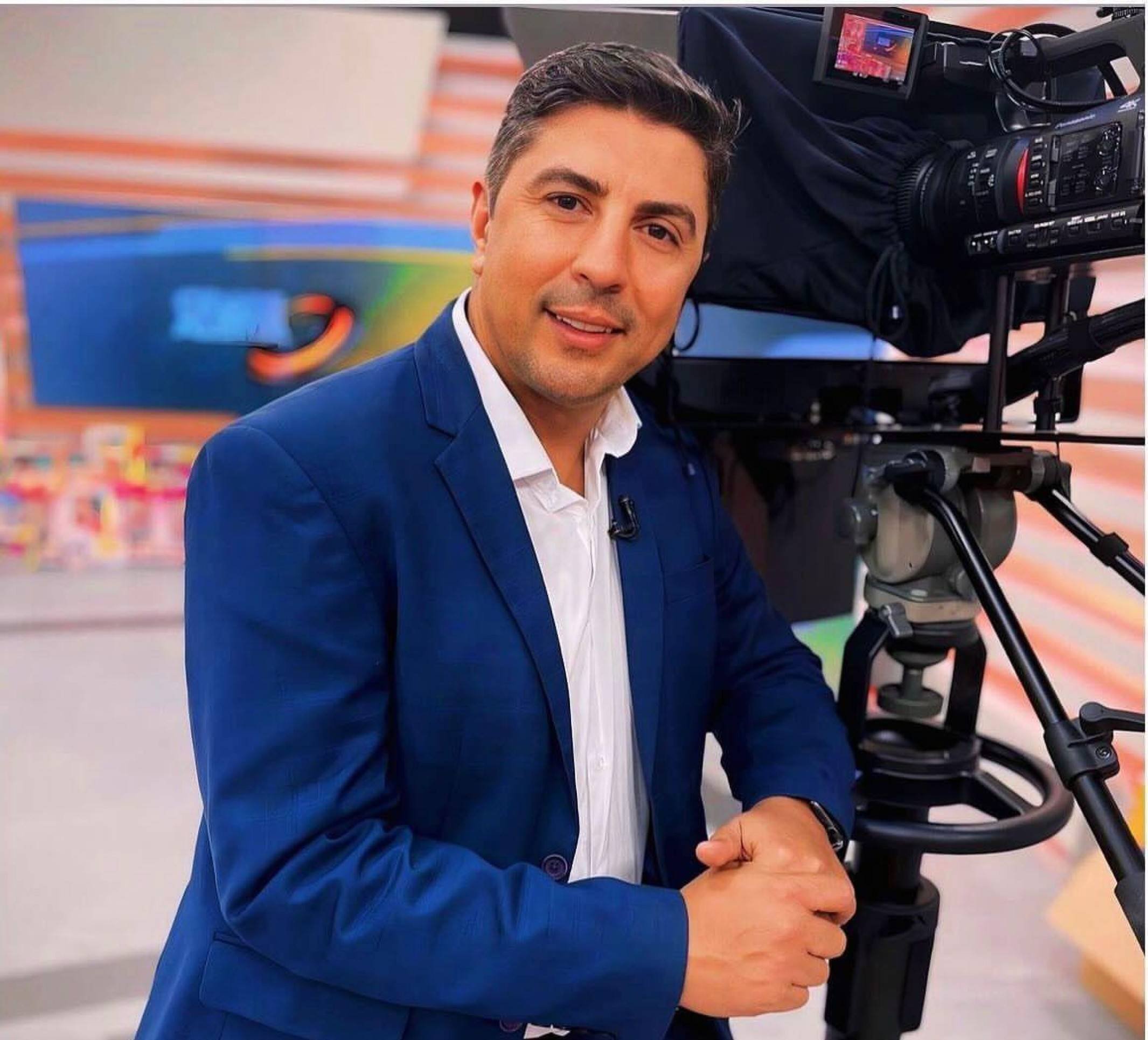  Nader Khalil durante apresenta&ccedil;&atilde;o do Cidade Alerta Curitiba, pela RIC TV, afiliada Record na capital paranaense