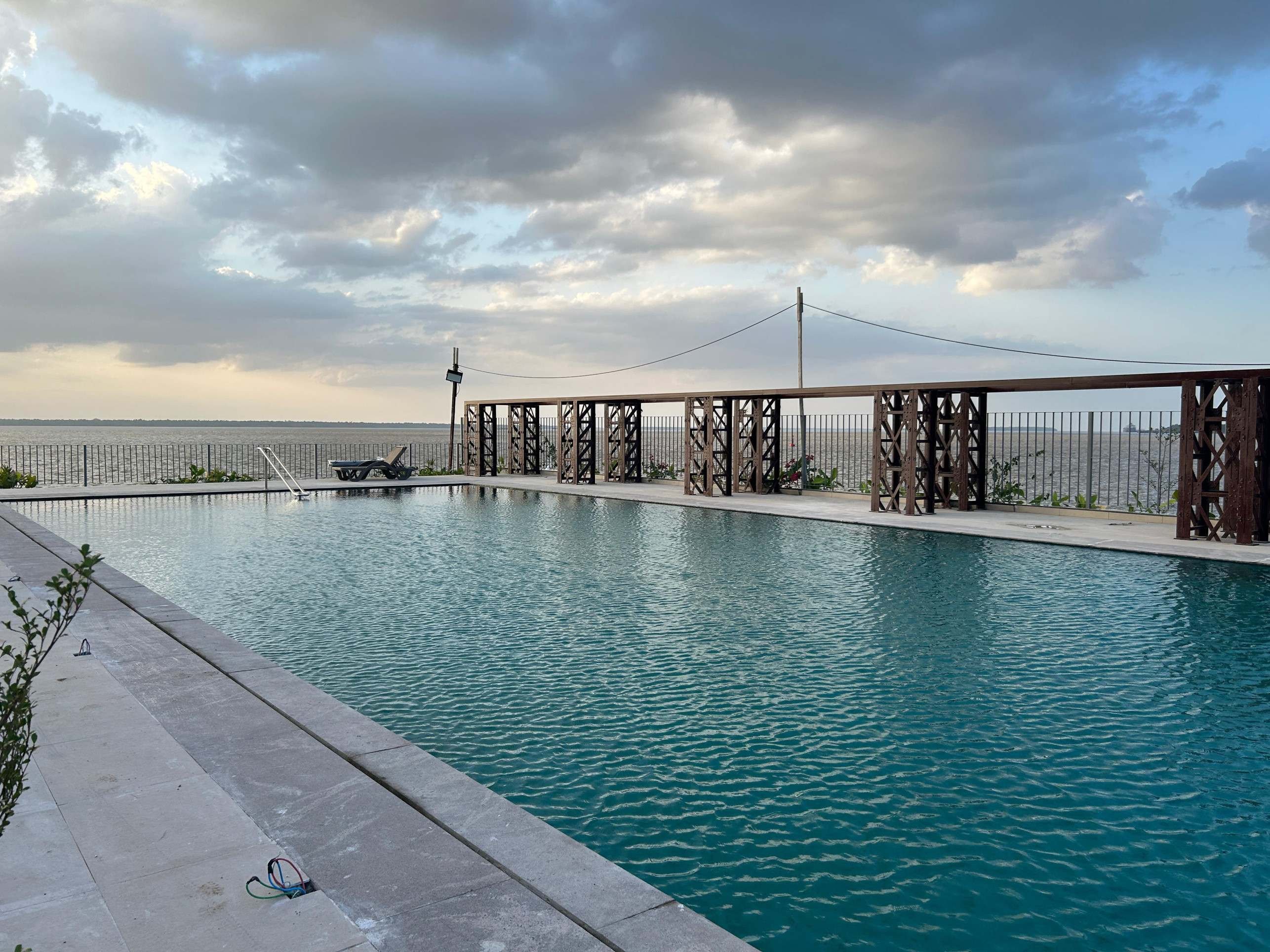 Área de lazer do Vila Galé Collection Amazônia