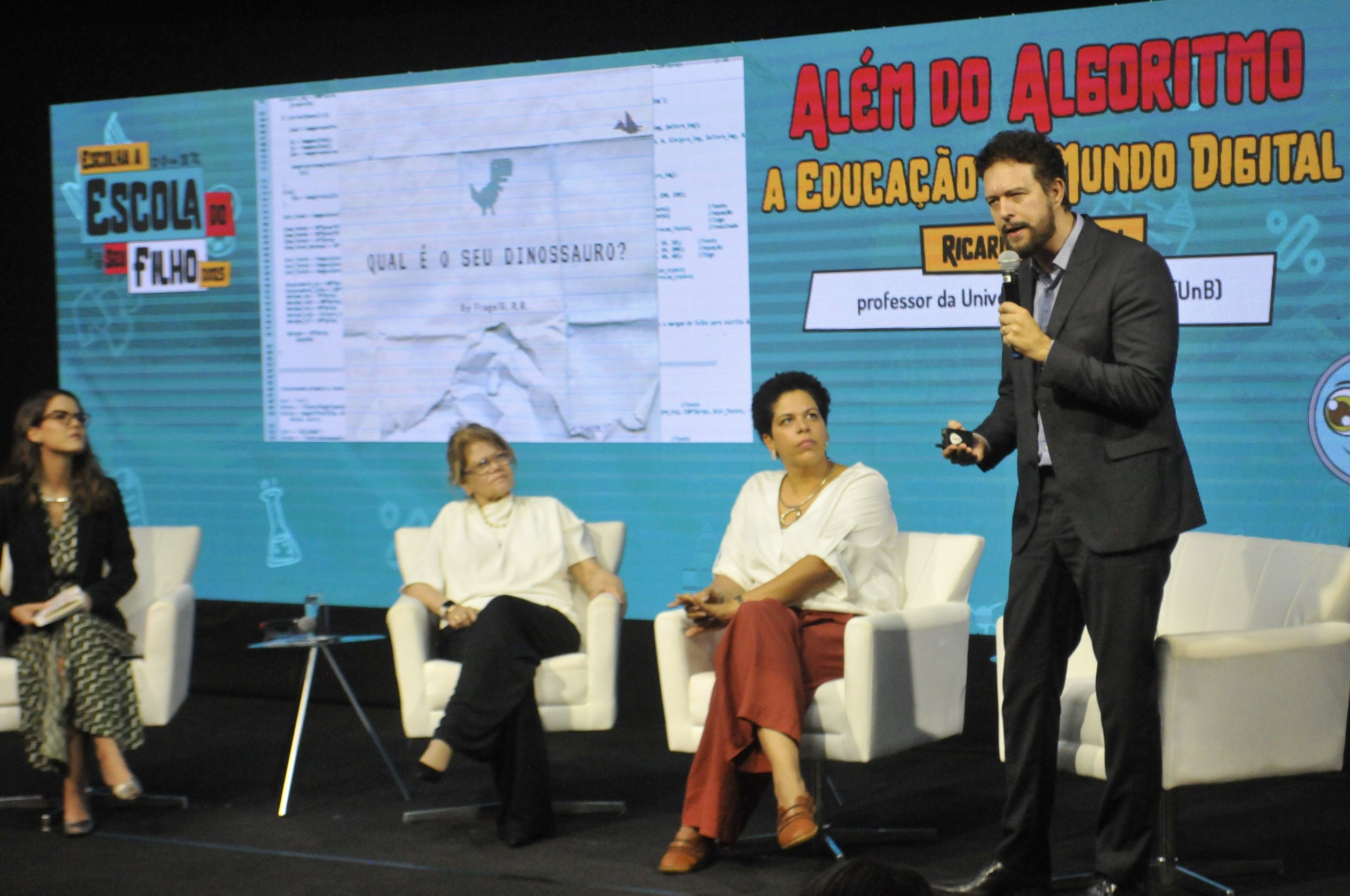  25.09.2025. Marcelo Ferreira CB/DA Press. CB Talks. Escolha a escola do seu filho 2025. Marilucia Pican&ccedil;o, Juliana Prates, Ricardo Fragelli, intermediadora Mariana Niederauer 