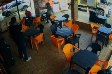 Câmera flagrou execução em plena luz do dia -  (crédito: Material cedido ao Correio)