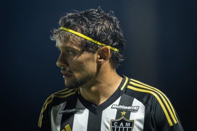 Scarpa, do Atlético, comenta sobre avanço no caso das criptomoedas após quase três anos -  (crédito: Pedro Souza / Atlético)