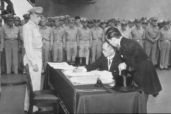 Situação do Japão na Segunda Guerra Mundial dividiu a comunidade japonesa no Brasil - (crédito: Arquivo Gustavo Taniguti) Situação do Japão na Segunda Guerra Mundial dividiu a comunidade japonesa no Brasil - (crédito: Arquivo Gustavo Taniguti)