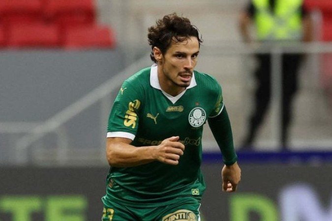 RAPHAEL VEIGA - Entrou nos acréscimos e pouco fez no jogo. Nota: 5 - Foto: Cesar Greco/Palmeiras