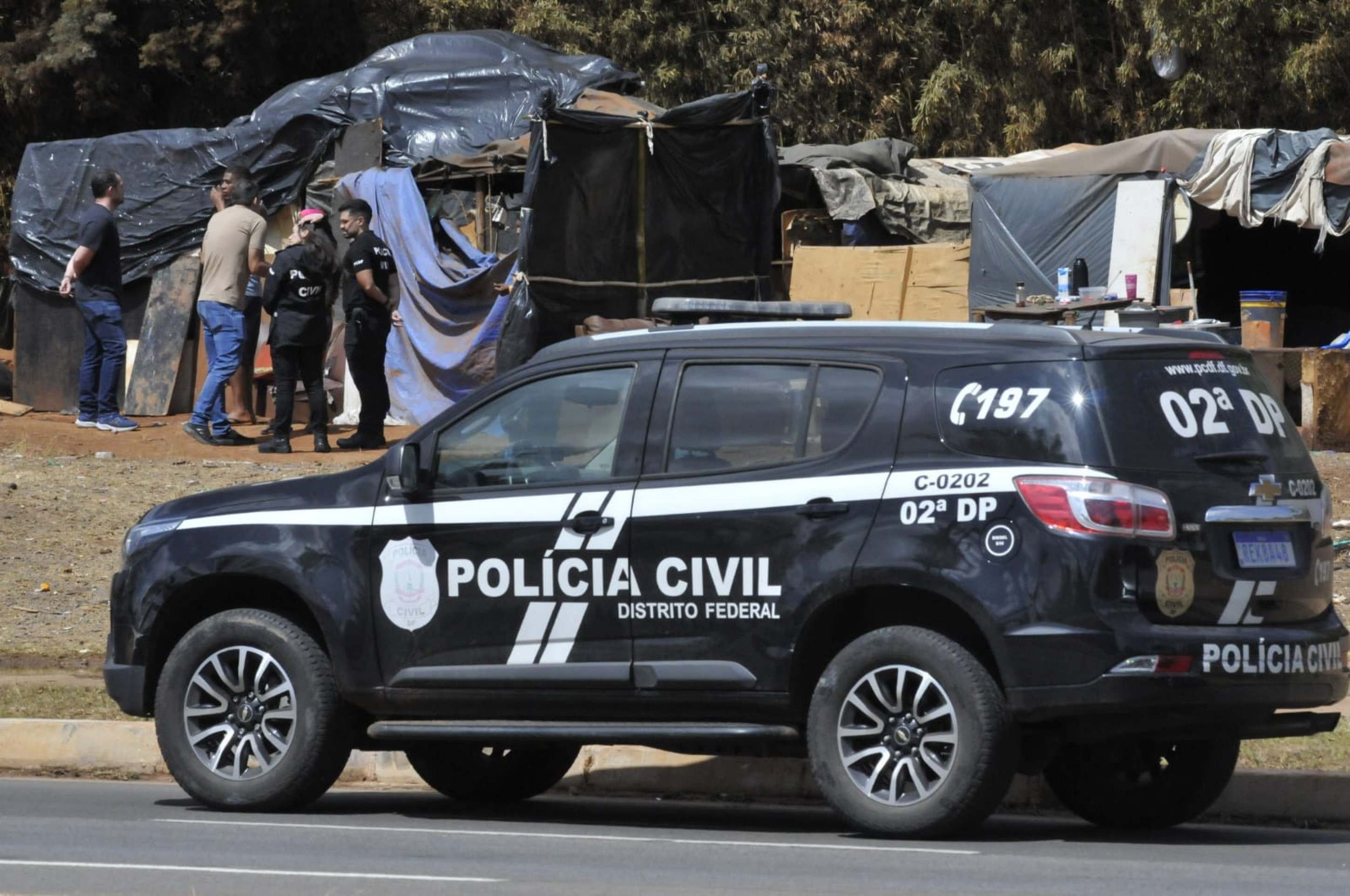 Três pessoas são baleadas na 611 Norte, perto da Colina da UnB 